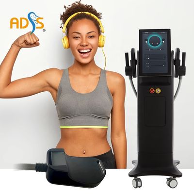 شکل دادن 4 دسته Ems دستگاه لاغری الکترومغناطیسی عضلات تحریک شکل بدن
