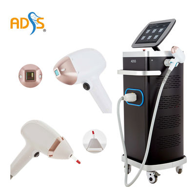 1.6kw Ice Platinum Titanium Diode Hair Removal Laser 4 طول موج 755 808 940 1064nm