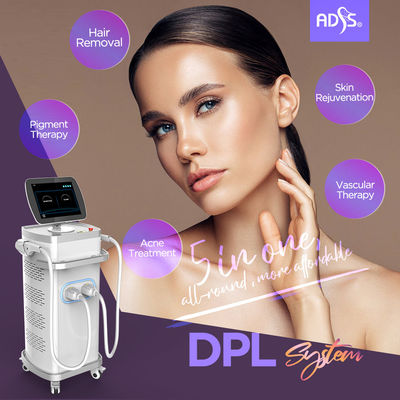 دستگاه لیزر 3 در 1 دایود DPL دستگاه لیزر موهای زائد دائمی 1-50J