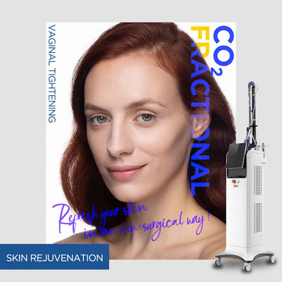 دستگاه لیزر CO2 فرکشنال سالن هوا خنک کننده برای رفع آکنه